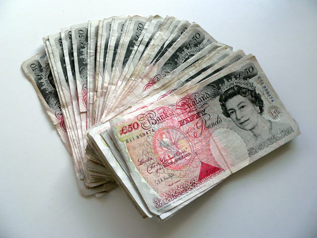 a pound note